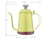 Stainless Steel Drip Kettle With Thermometer