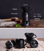 DaZheng coffee Ceramic Pour Over Coffee Dripper Set