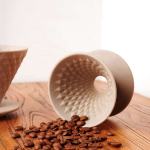 Porcelain Ceramic Cone Coffee Dripper Pour Over
