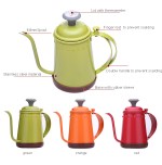 Stainless Steel Drip Kettle With Thermometer