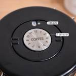 Exhaust valve stainless steel UV protrction coffee can with date record for coffee bean