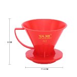 YAMI ABS V60 Pour Over Plastic Coffee Dripper
