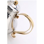 High Quality Court Style Stainless Steel Gooseneck Portable Coffee Pour Over Brewing Kettle for Coffee Tea Pot