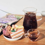 Glass Coffee Server with Lid, Tea kettle