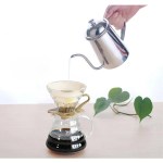 YAMI Stainless Steel Gooseneck Pour Over Coffee Kettle