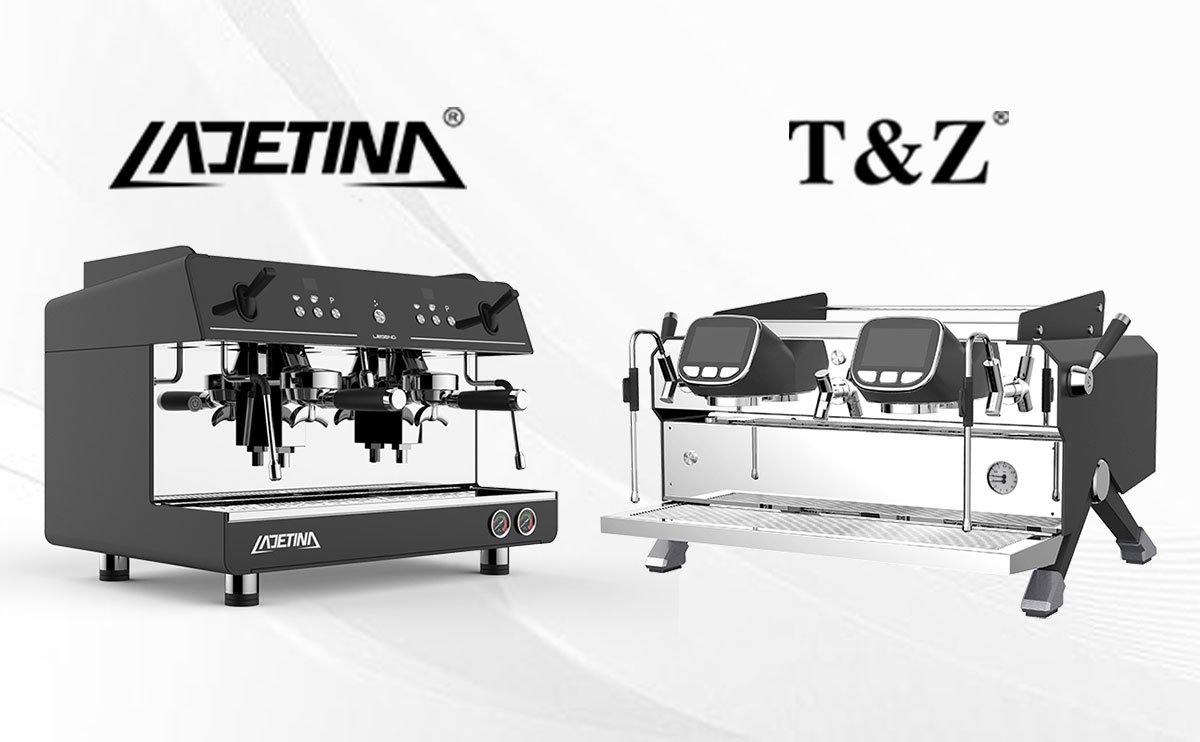 Ladetina and T&Z commercial semi automatic espresso machine dazheng coffee group