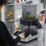 Commercial Household Automatic plum Cherry Tomato Apple Potato Small Round Fruit Skin Crusher Remover Grape Peeling Machine, Grape Processing Machinery with compact design